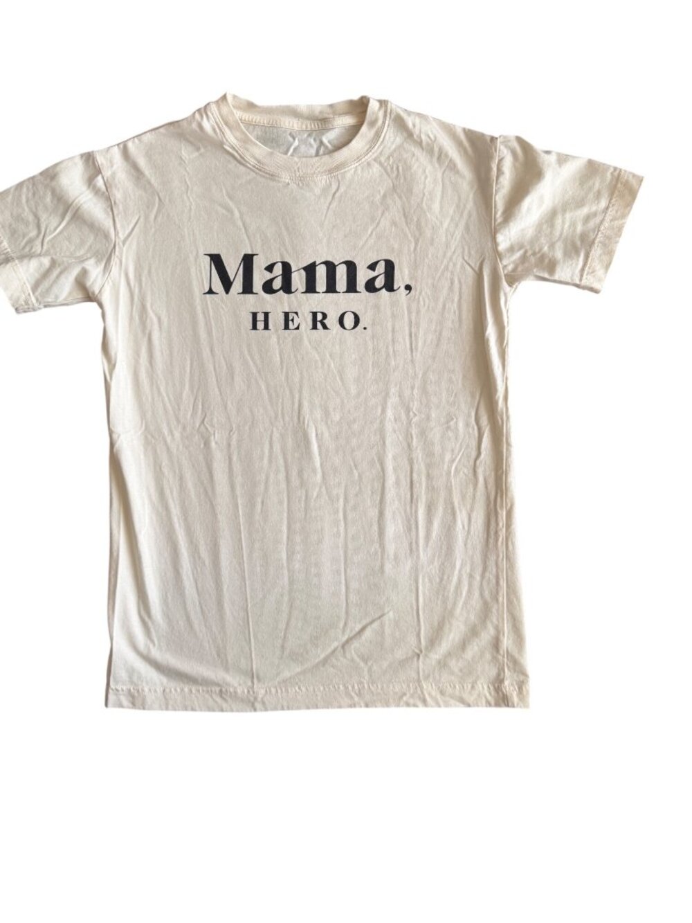 Mama Hero Organic Cotton Graphic Tee By Bloomaire Ethically Made In India Printe